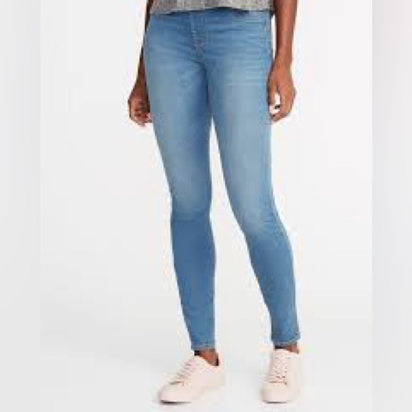 Old Navy ROCKSTAR Jeggings/Built-In-Warmer/size 6 - Picture 11 of 12